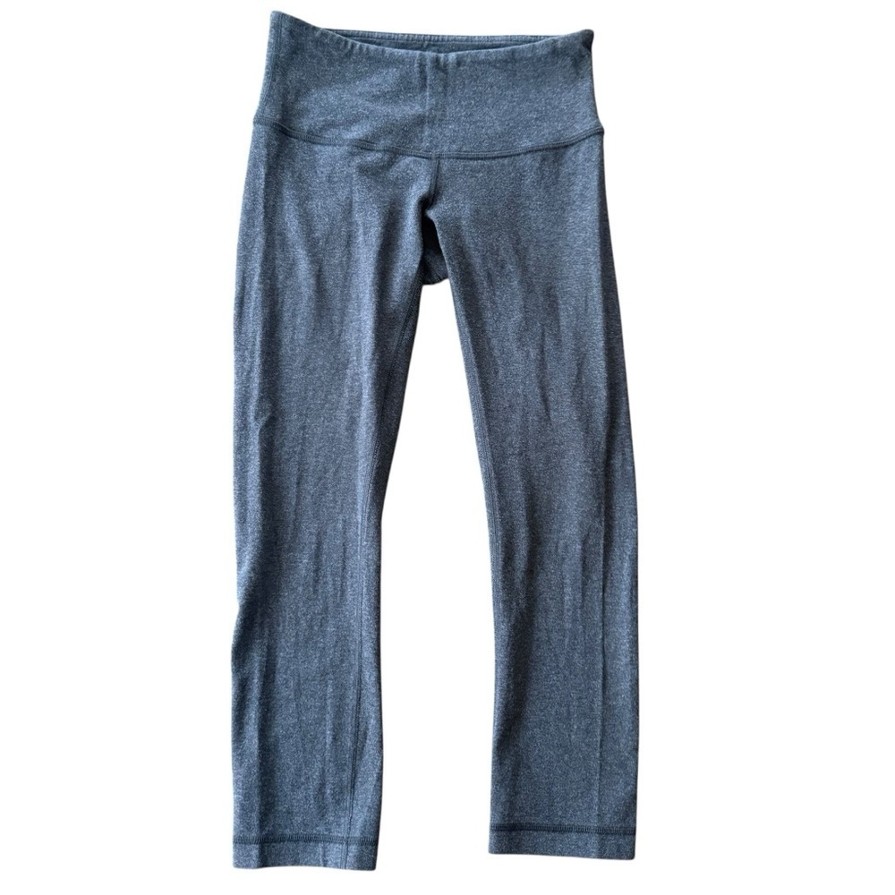 Lululemon Gray Crop Leggings Size 2
